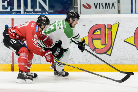 Vita Hästens Marcus Pettersson och Rögles Daniel Sylwander