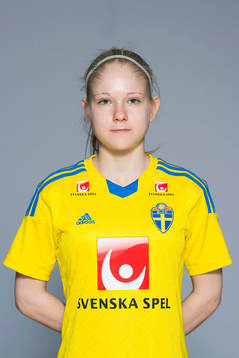 Ida Norström som spelar i F17/98-landslaget