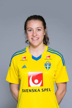 Freja Olofsson  som spelar i F17/98-landslaget