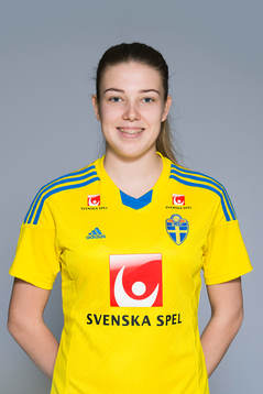 Emma Westin som spelar i F17/98-landslaget