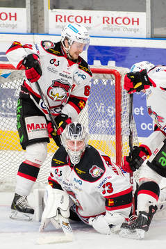Malmö Redhawks Nicklas Jadeland och Malmö Redhawks