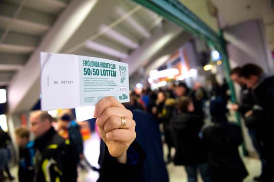50/50-lotter till försäljning