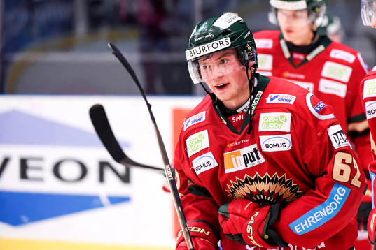 Frölundas Artturi Lehkonen jublar