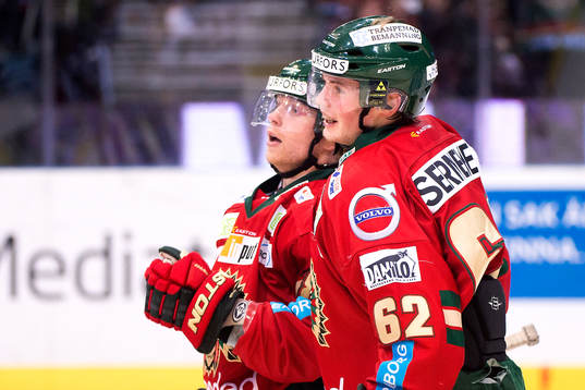 Frölundas Ryan Lasch och Artturi Lehkonen