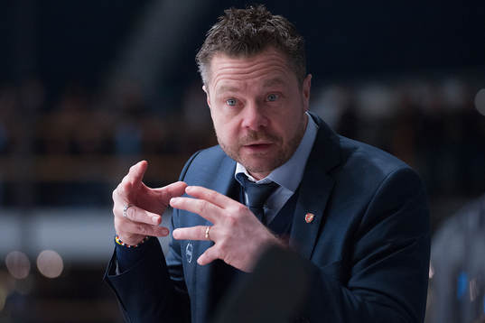Växjös assisterande tränare Fredrik Hellgren