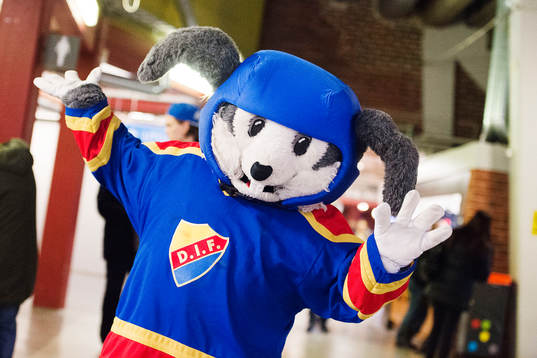 Djurgårdens maskot Järnkaninen