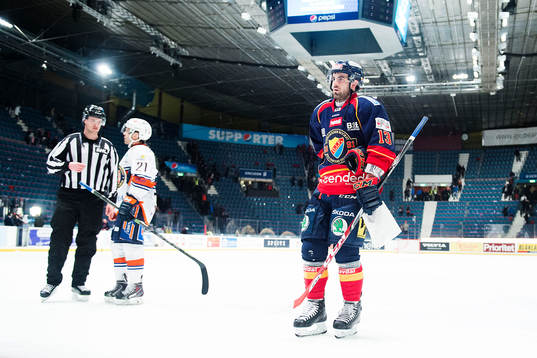 Djurgårdens Damien Fleury deppar