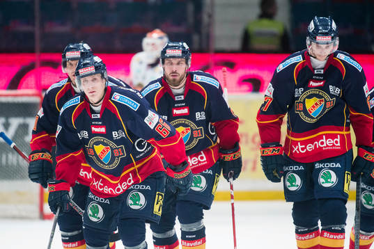 Djurgårdens Joakim Eriksson, Marcus Sörensen, Mikael