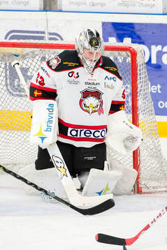 Malmö Redhawks målvakt Niko Hovinen