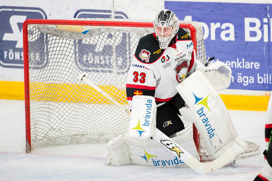 Malmö Redhawks målvakt Niko Hovinen