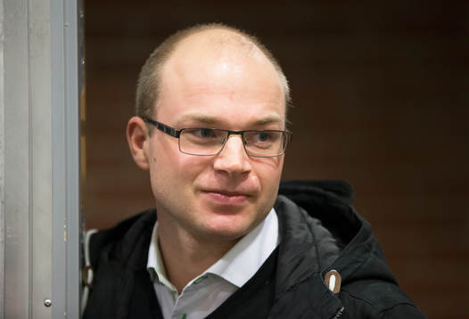 Marius Holtet är på besök i arenan