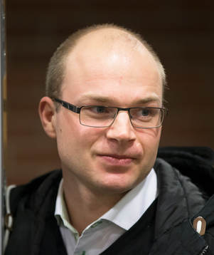 Marius Holtet är på besök i arenan