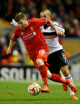 Football - Liverpool v Besiktas - UEFA Europa League Second