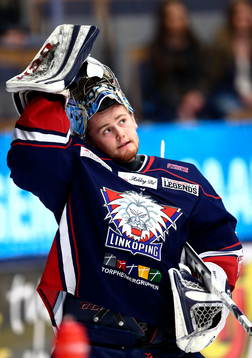 Linköping målvakt Marcus Högberg