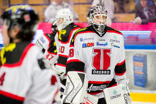 Örebros Johannes Jönsson, målvakt i Örebro, före