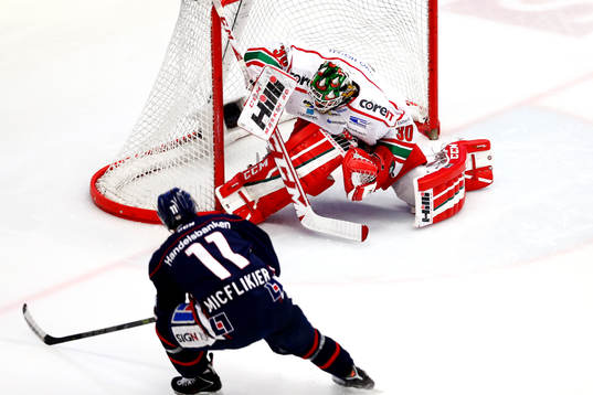 Linköpings Jacob Micflikier gör 1-0