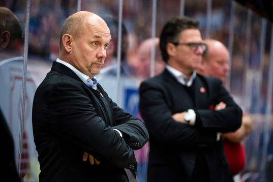Örebros huvudtränare Kent Johansson deppar