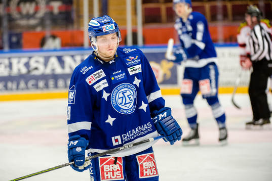 Leksands Linus Hultström deppar