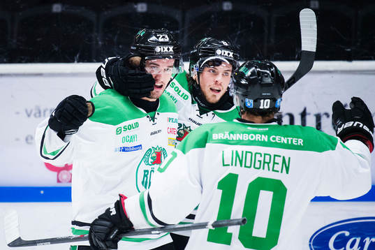 Rögles Daniel Sylwander, Sebastian Stålberg och Viktor