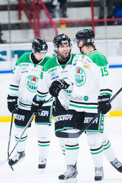 Rögles Jens Hellgren, Jordan Smotherman och Jakob Lilja