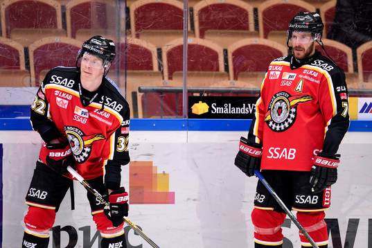 Luleås Lennart Petrell(v) och Jan Sandström(h) på