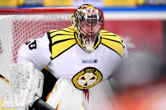 Brynäs målvakt Johan Holmqvist