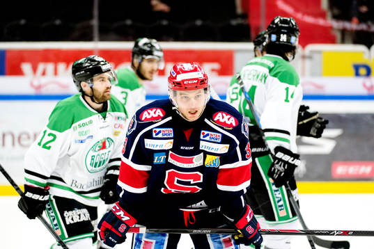 Södertäljes Andreas Hjelm deppar