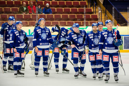 Leksands spelare deppar