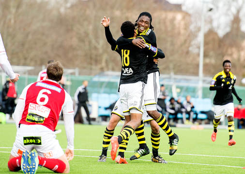 Bläddra bland fler bilder av Fotboll, Svenska cupen, AIK - Landskrona