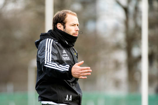 s tränare Andreas Alm