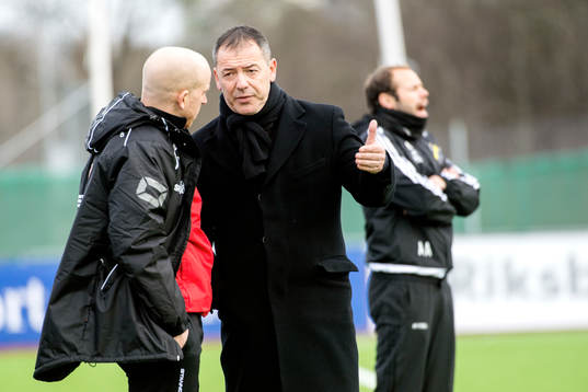 Landskronas tränare Zvedzdan Milosevic