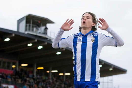 IFK Göteborgs Lasse Vibe deppar