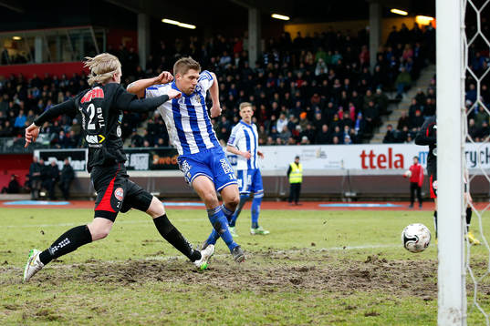 IFK Göteborgs Mikael Boman gör 0-2