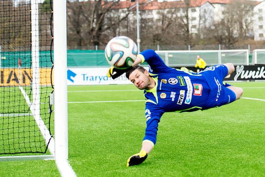 Landskronas målvakt Jonas Sandqvist