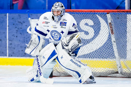 Leksands målvakt Joakim Lundström