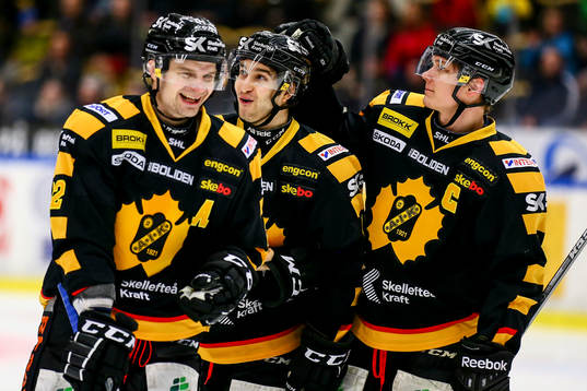 Skellefteås Janne Pesonen, Andrew Calof och Patrik