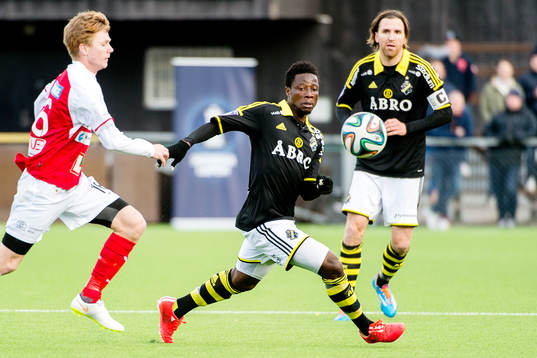 s Ebenezer Ofori och Nils-Eric Johansson