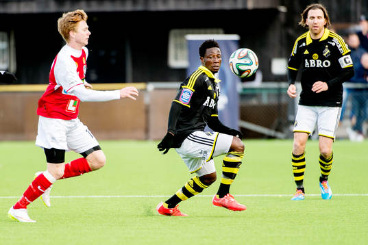 s Ebenezer Ofori och Nils-Eric Johansson
