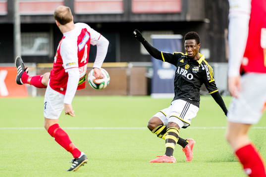 s Ebenezer Ofori och Mikael Dahlgren