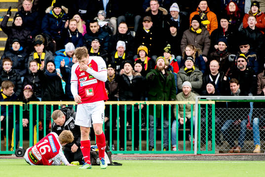 Landskronas Dennis Olofsson och Philip Andersson
