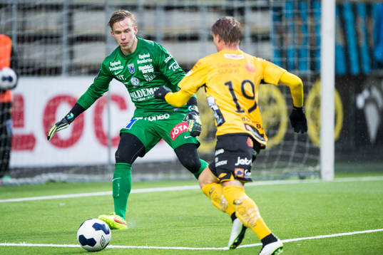 Sirius målvakt Andreas Andersson