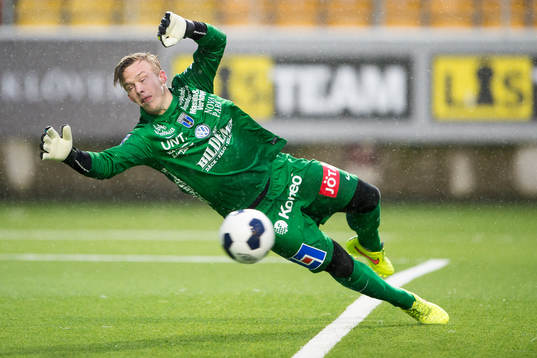 Sirius målvakt Andreas Andersson