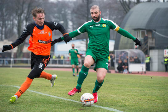 Hammarbys Kennedy Bakircioglu i matchen i Svenska Cupen