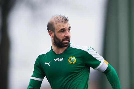 Hammarbys Kennedy Bakircioglu i matchen i Svenska Cupen