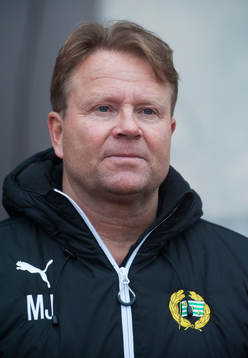 Hammarbys Mats Jingblad i matchen i Svenska Cupen mellan