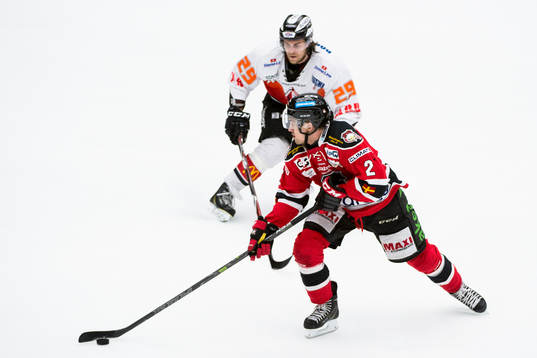 Malmö Redhawks Nils Andersson och Karlskronas Alexander