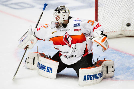 Karlskronas målvakt Patrick Galbraith