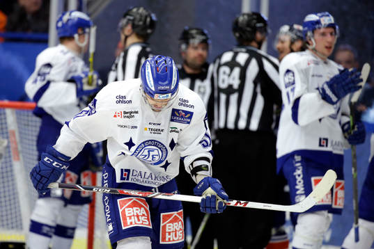 Leksands Kevin Kapstad deppar