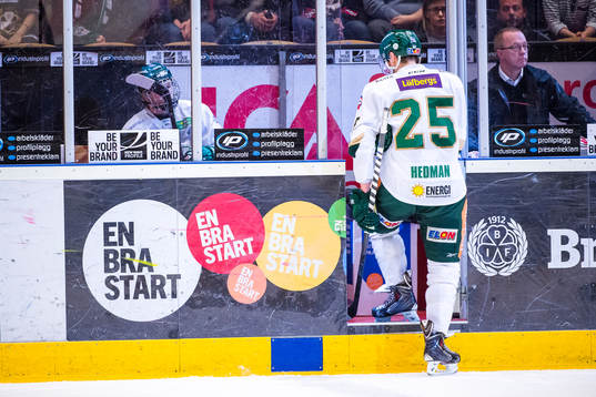 Färjestads Anton Hedman visas ut 2+10