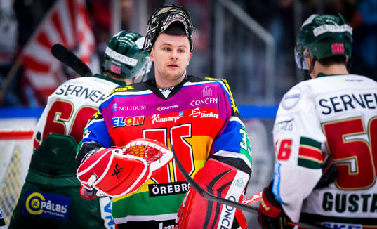 Örebros målvakt Julius Hudacek